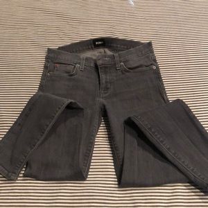 Gray Hudson skinny jeans